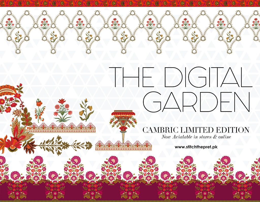 Stitch The Digital Garden Cambric Edition